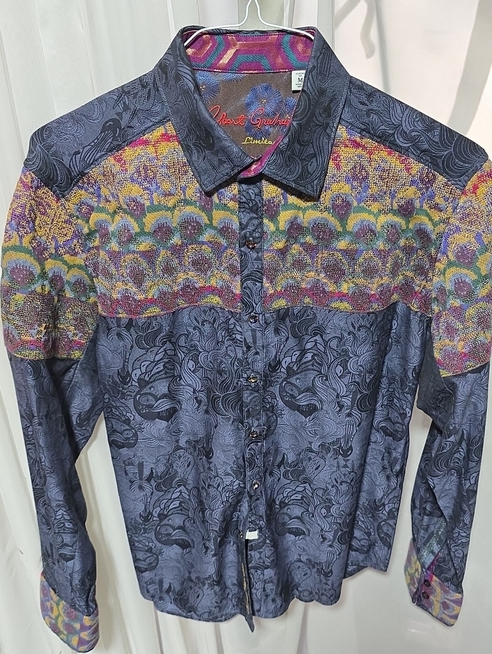Robert Graham Limited Edition Men's Long Sleeve Shirt #259/320